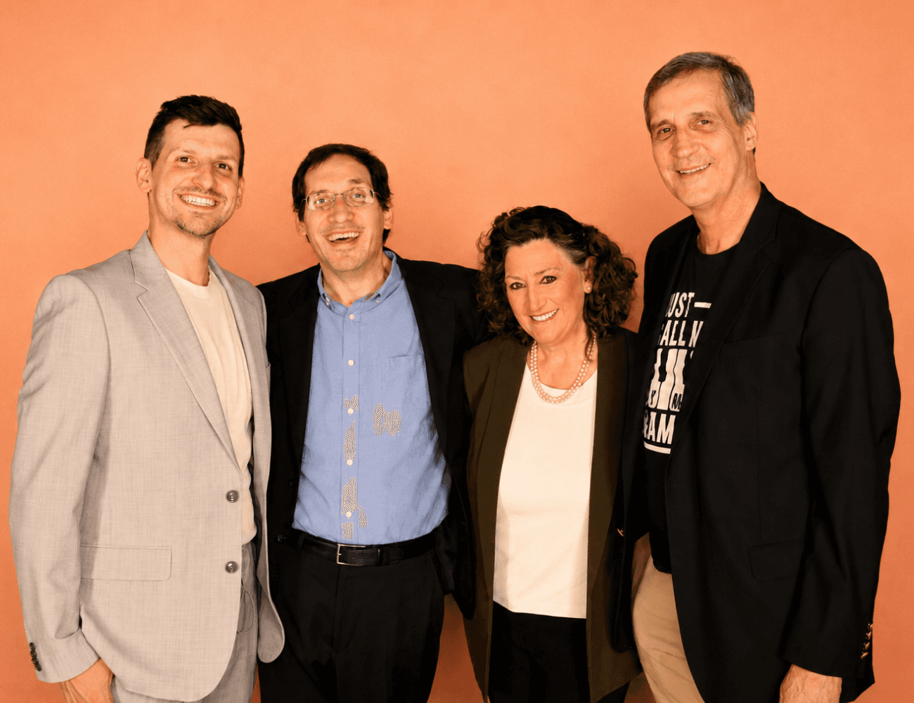 Family photo of Michael, Nancy, Daniel, and Ken Trush