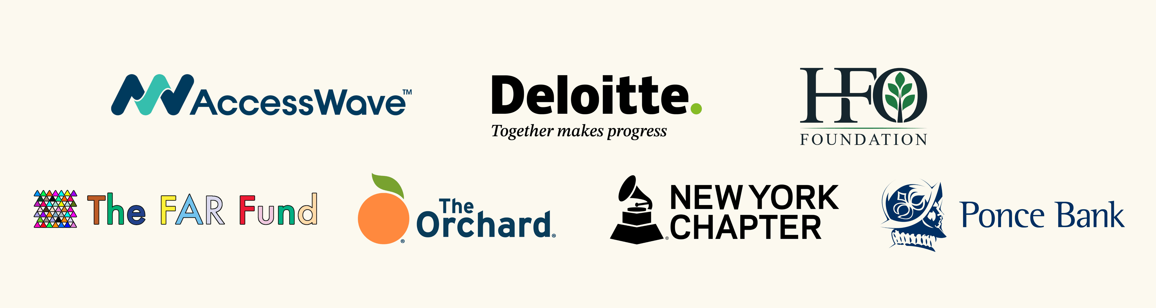 Logos for the danny award sponsors