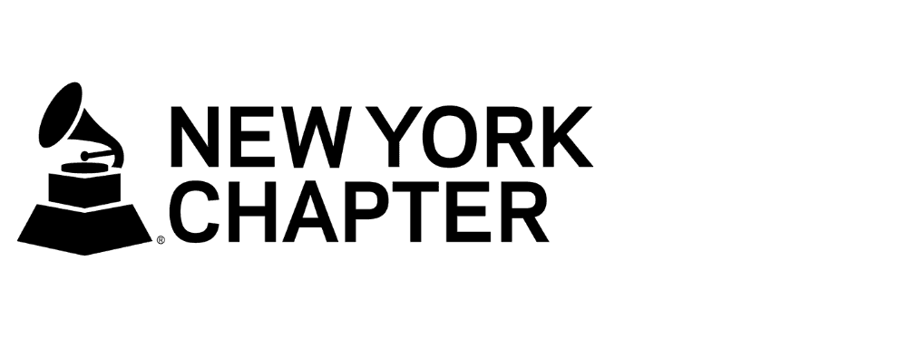 A black phonograph, with "New York Chapter" written next to it
