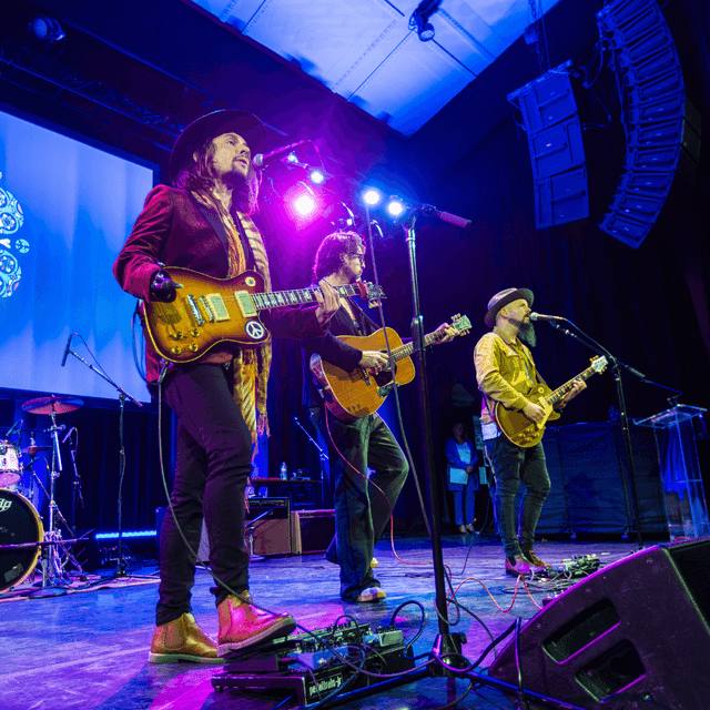 Photo of Xander and the Peace Pirates performing at The Danny Awards