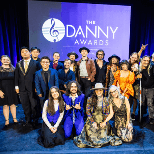 Danny awards winners posing