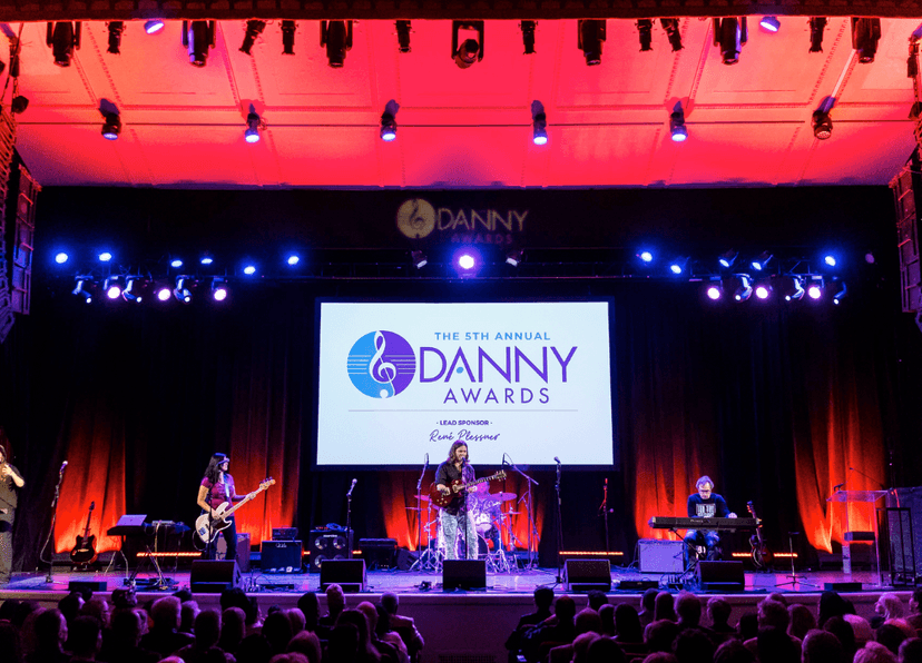 Photo of Lefty Williams performing at the 5th annual danny awards