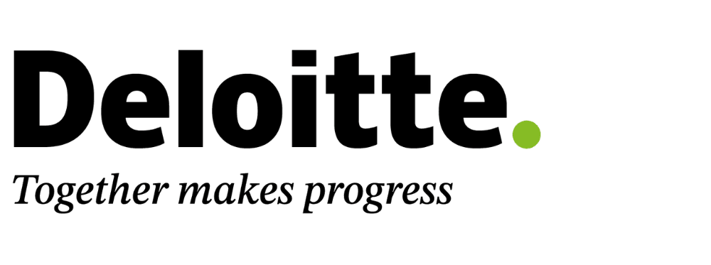 Deloitte logo with the slogan "together makes progress"